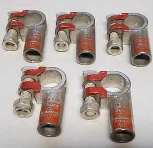 QUICK CONNECTOR 4220P 2/0 POS LF ELBOW CRIMP - LOT OF 5 - Picture 1 of 6