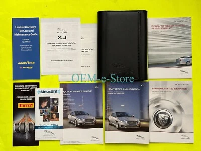 2014 Jaguar XJ XJR L Supercharged Owners Operator Manual Navigation HandBook Set - Image 1 of 4