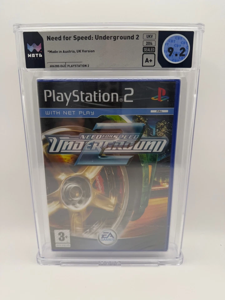 Need for Speed Underground 2  WATA 9.2 A+ **PS2 Playstation 2 NEU (No VGA ) - Bild 1 von 2