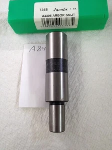 1 NEW JACOBS (7368) JT6 Mount. 1" STRAIGHT SHANK DRILL CHUCK ARBOR (REF#a84) - Picture 1 of 4