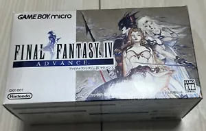 NINTENDO GAME BOY Advance Micro Konsole FINAL FANTASY IV YOSHITAKA AMANO Modell - Bild 1 von 8