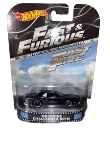 Hot Wheels 2014 Retro Entertainment Fast & Furious '08 Dodge Challenger SRT8 - Picture 1 of 2
