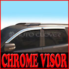 Chrome Window Visors Vent 4p For 08 09 10 Kia Borrego : Mohave