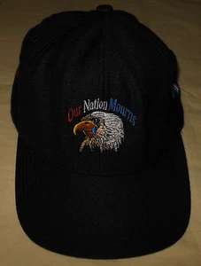 American Bald Eagle 09/11/2001 Hat Our Nation Mourns Cap Twin Towers Tragedy New - Picture 1 of 6