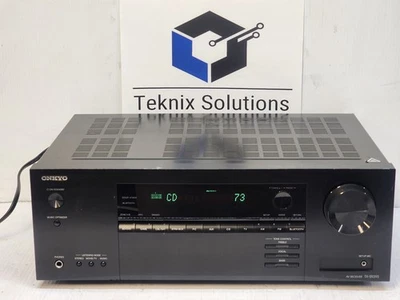 Onkyo TX-SR393 5.2-Channel A/V Receiver 4K/HDR Dolby Atmos Bluetooth Tested GOOD - Image 1 of 4