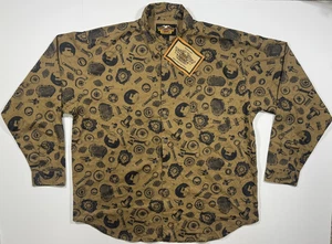 Harley Davidson Herren Button Up Hemd Tools Gears All Over Print Gr. XXL Neu mit Etikett - Bild 1 von 20