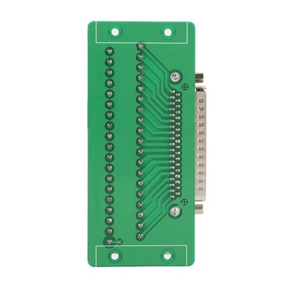 (Male Head)DB37 Breakout Board DB37-M5- DIN Rail Mount Interface Module - Image 1 of 4