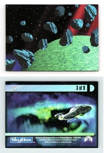 3 of 9 Puzzle Card #75 Star Trek Voyager Season 1 Series 1 Skybox 1995 Card - Picture 1 of 1
