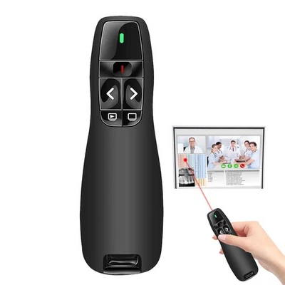 Wireless Presenter Remote Presentation Pointer Clicker Powerpoint Remote Clicker - image 1 of 4