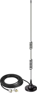 Bingfu Mobile Ham Radio Antenna Dual Band VHF UHF with SMA Female Adapter  - Zdjęcie 1 z 8