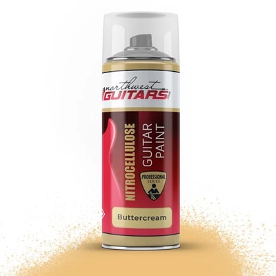 NORTHWEST GUITARS Buttercream Nitrocellulose Guitar Paint / Lacquer 400ml
