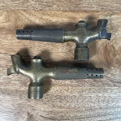 Antique Brass Barrel Tap Spigot Faucet Whisky Beer Wine Drum Keg Valve Vtg Drink - Image 1 of 4