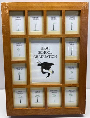 Vintage Collage Picture Frame - Wallet Size - Grades 1-12 - Image 1 of 2