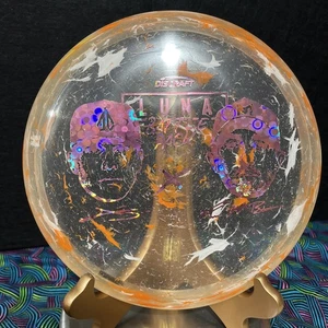 Discraft Z Orange Jawbreaker Luna Battle Box 173-174g Pink Flower Foil - Picture 1 of 8