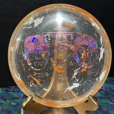 Discraft Z Orange Jawbreaker Luna Battle Box 173-174g Pink Flower Foil - Image 1 of 4