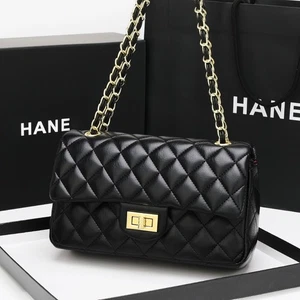 Brand new women's double flap chain shoulder bag messenger bag gift - Picture 1 of 17