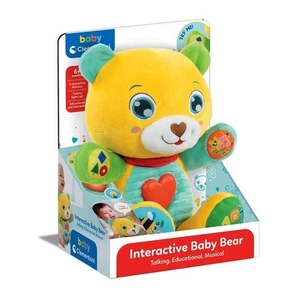 Clementoni Interactive Baby Bear Plush Toy 6 Month+ Educational & Interactive - Picture 1 of 3