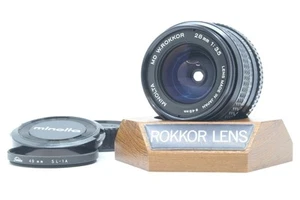 [Casi COMO NUEVO] Lente MF gran angular Minolta MD W.Rokkor 28 mm f/3,5 de... - Imagen 1 de 11