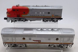 Lionel 2343 Vintage O Santa Fe F3 AB Diesel Locomotive Set - Picture 1 of 6