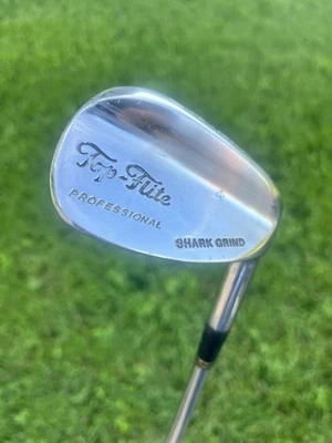 Spalding Top Flite Shark Grind Sand Wedge  Rare USA Steel Shaft Norman - Image 1 of 4