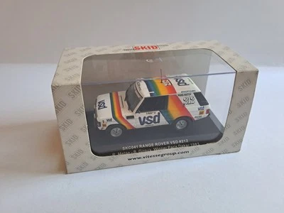 B24 1:43 SPEED SKID SKC041 RANGE ROVER VSD#212 PARIS DAKAR 1981 R.Metge-B.Giroux - Immagine 1 di 4