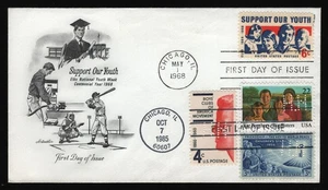 #1342 6c Elks Centennial, Artmaster - Doble cancelación FDC **CUALQUIER 5 = ENVÍO GRATUITO** - Imagen 1 de 1