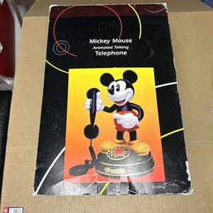 Mickey Mouse Animated Talking Telephone Vintage Disney by Telemania- 1997 - Picture 1 of 18