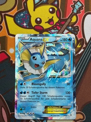 Aquana EX 24/83 Generationen deutsch Pokemon Karten NM - Bild 1 von 2