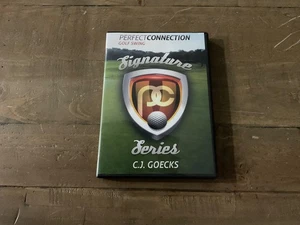 Perfect Connection Golf Swing Signature Series C.J. Goecks DVD 3 Disc Set Golfin - Picture 1 of 7