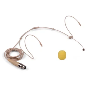 Lightweight Headworn Headset Microphone Condenser Mic 4-pin Mini XLR Plug R4W6 - Picture 1 of 6