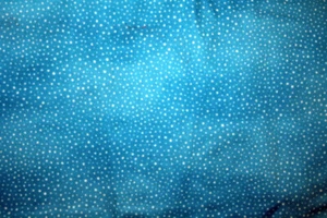 KLEINE WEISSE PUNKTE AUF TÜRKIS FRO KAUFMAN - 100 % BAUMWOLLSTOFF - Bild 1 von 3