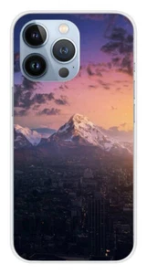 Coque en silicone imprimée compatible Apple iPhone 13 Pro Montagnes urbaines - Imagen 1 de 3