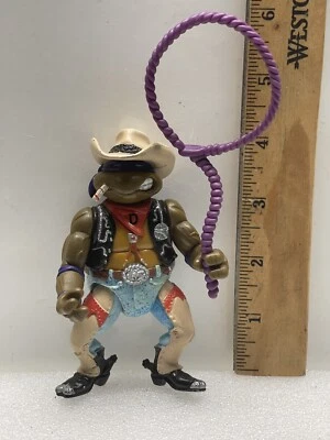 TMNT Crazy Cowboy Don Teenage Mutant Ninja Turtles Wacky Wild West Donatello 92 - Image 1 of 4