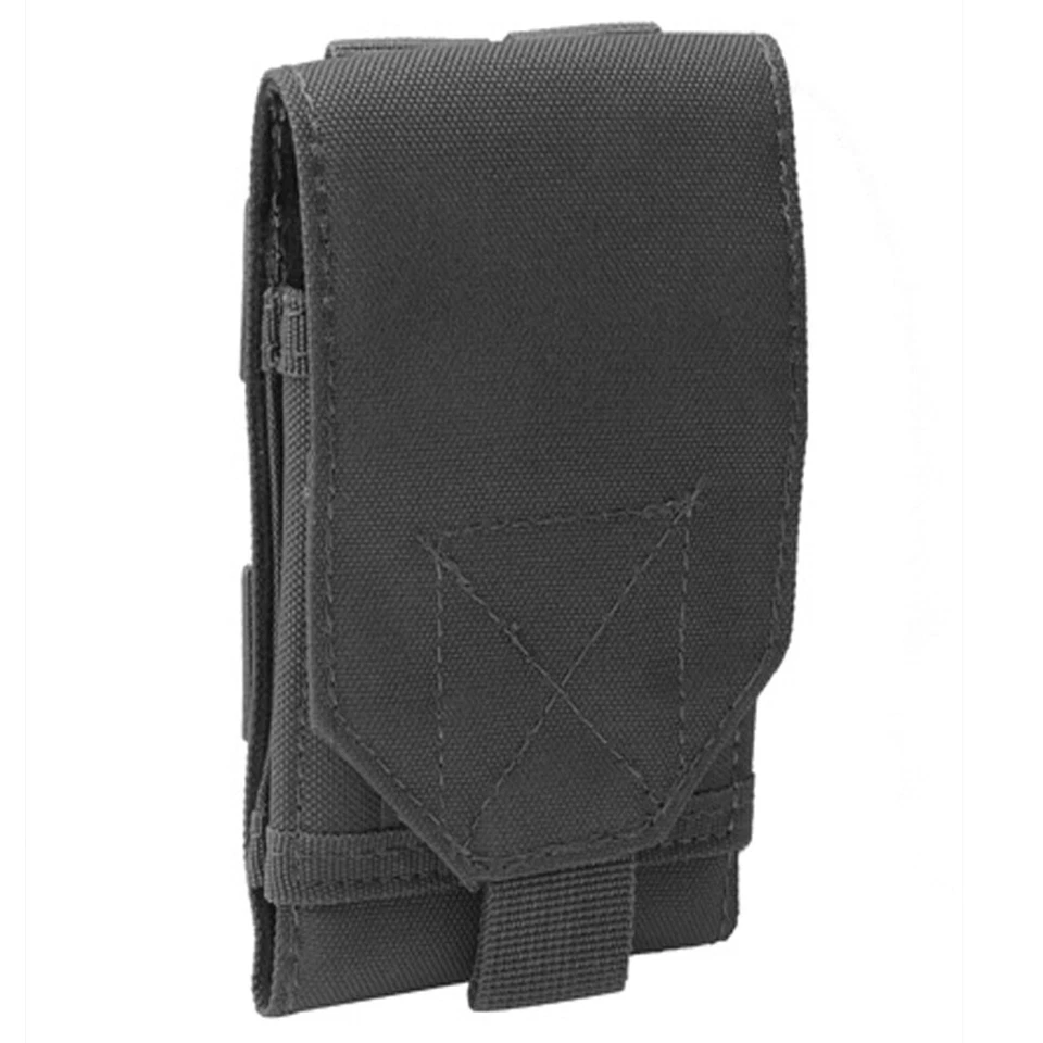 Universal Black Belt Pouch with Hooks & Loops Closure for Large Plus Size Phones - Image 1 of 1