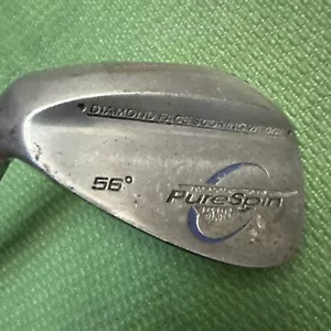 PureSpin Diamond Face Scoring S1 56° Sand Wedge SW Regular Steel Shaft - Picture 1 of 7