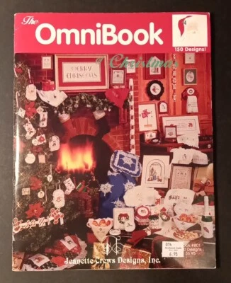 The OmniBook Of Christmas 150 Cross Stitch Designs Jeanette Crews Designs - 1993 - Image 1 of 2