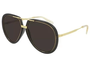 Gafas de sol Gucci GG0904S-001 gris marco dorado/lentes marrones - Imagen 1 de 3
