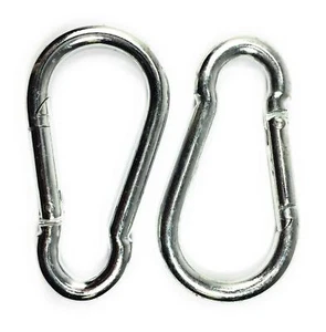 Juego de 2 juegos de gorilas de 8 mm clips de resorte de zinc clasificados para 300 libras cada uno - Imagen 1 de 2