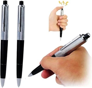 2Pcs Electric Shock Pen Prank Joke Gag Toy – Funny Trick Pencil for April Fool's - Picture 1 of 4