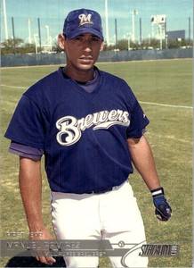 2003 Stadium Club Milwaukee Brewers Baseball Card #119H Manuel Ramirez Rookie