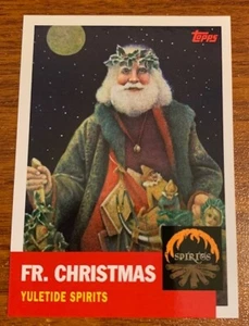 2007 Topps #2 Father Christmas Yuletide Spirits - Picture 1 of 2