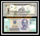 500 ,000 Vietnam Dong & 50 ,000 Iraqi Dinar Unc. Banknote Currency New