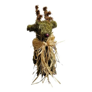 Pino Artificial Reno Topiary Perenne Navidad 9" Invierno Bosque Rústico - Imagen 1 de 6
