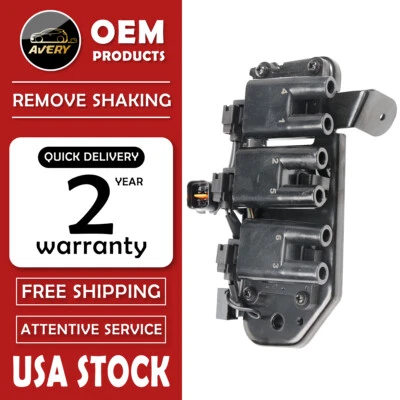 OEM Quality Ignition Coil for Hyundai Santa Fe Tiburon V6 2.7L 01-08 2730137120  - Image 1 of 4