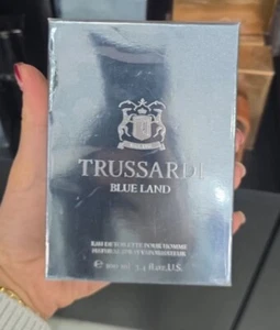 Trussardi Blue Land Eau De Toilette Pour Homme Authentic 100ml 3.4oz - Picture 1 of 1