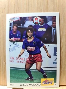 WILLIE MOLANO🏆 #082 1991 Soccer Shots Trading Card 🏆FREE POST - Picture 1 of 2
