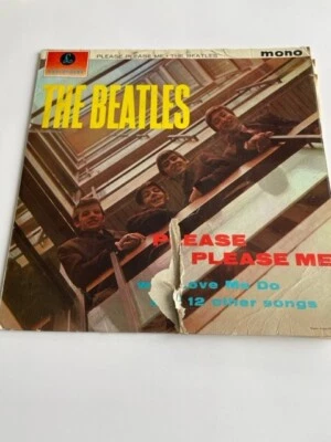 The Beatles- Please Please Me - LP Vinyl Album. Parlophone UK Original Pressing. - Image 1 of 4