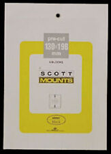 Scott/Prinz Pre-Cut Souvenir Sheets Small Panes Stamp Mounts 130x198 #999 Black