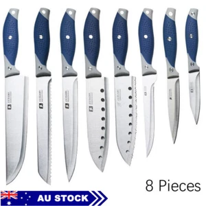 8 pieces Kitchen Knife Set Everich Chef Knives Stainless Steel - Picture 1 of 10