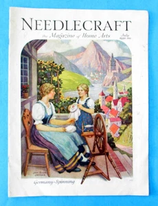 Vintage July 1930 NEEDLECRAFT The Magazine of Home Arts FREE SHIPPING - Picture 1 of 6